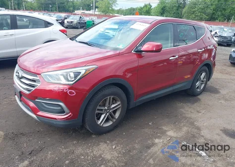 2018 Hyundai Santa Fe Sport 2.4L z USA, uszkodzony, nr VIN 5XYZT3LB3JG541780